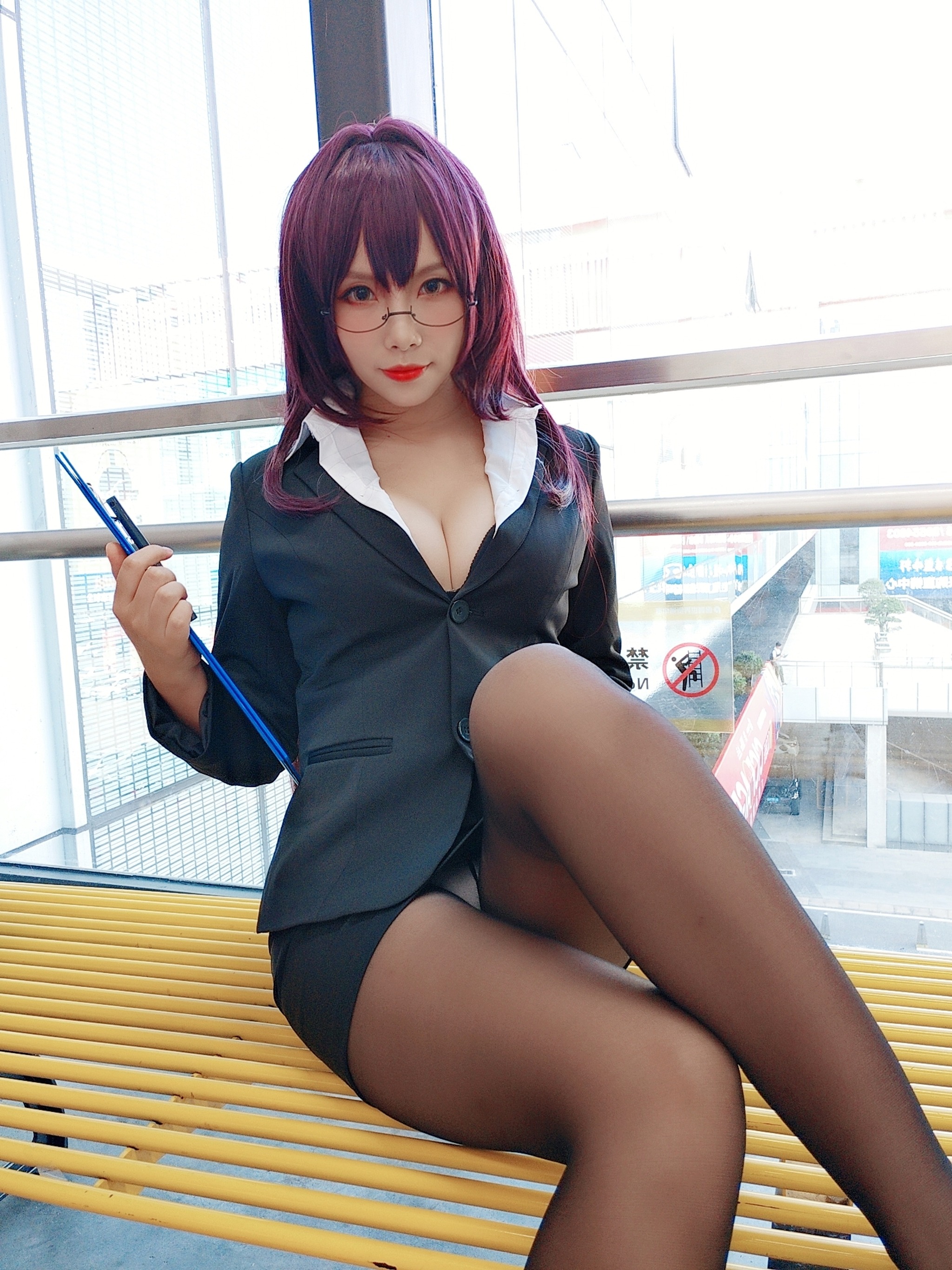 图片[1]-Neko-薇薇 – NO.007 斯卡哈自拍[11P]-XikXak